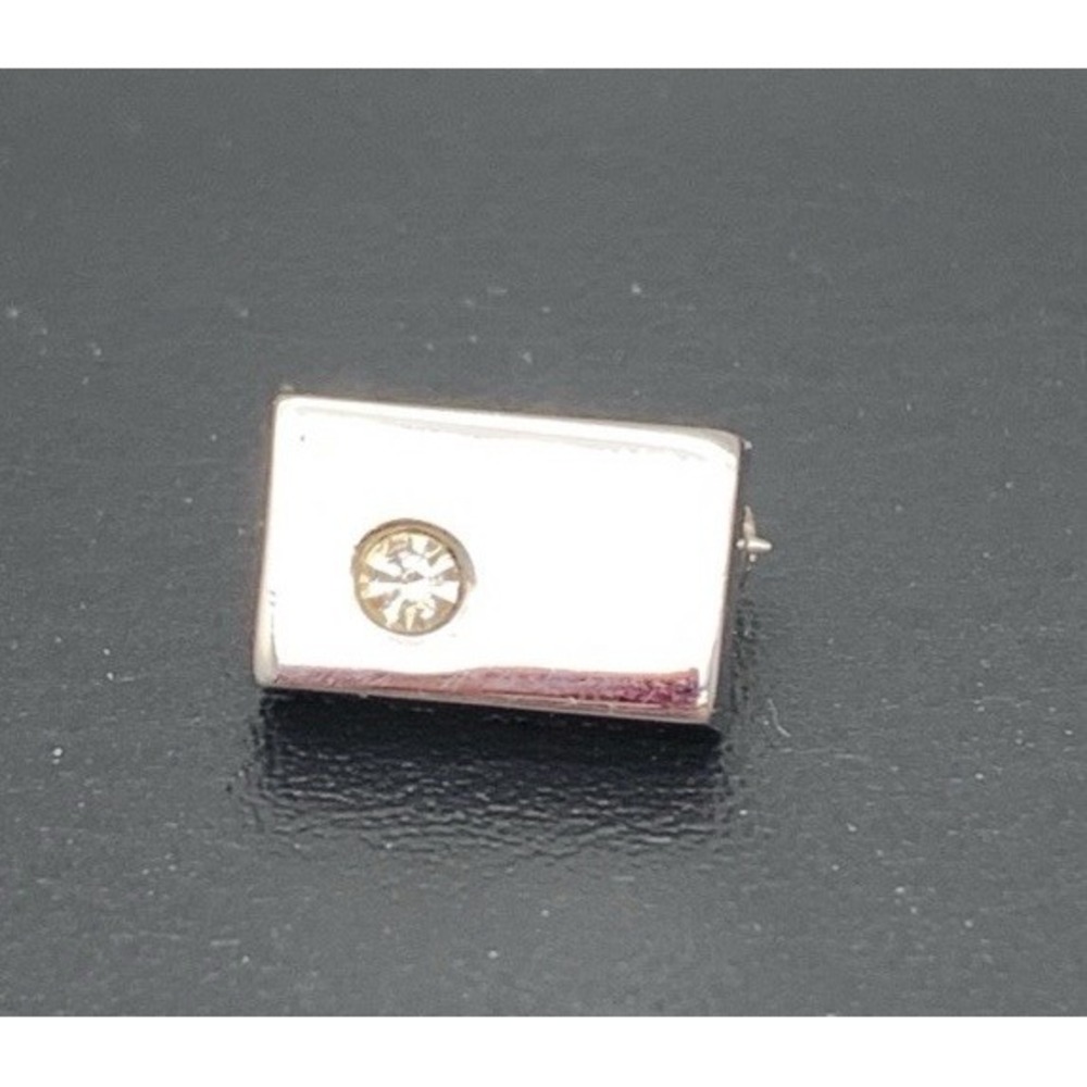 Vintage‎ Crown Trifari Silver Tone Tiny Micro Mini Scatter Brooch Signed